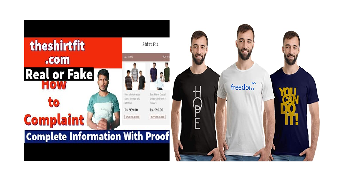 is shirtfit.in website a scam? review